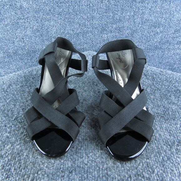 Dexflex Women's Comfort Strappy Black Fabric‎ Size 6M Gently Used 2025 - Picture 2 of 6